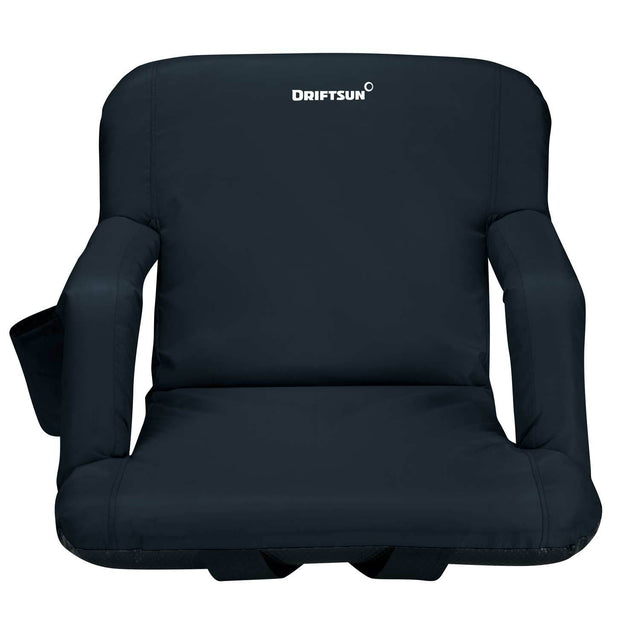 Two-Pack Folding Stadium Seats, Reclining Bleacher Chairs – Marketfleet Inc.