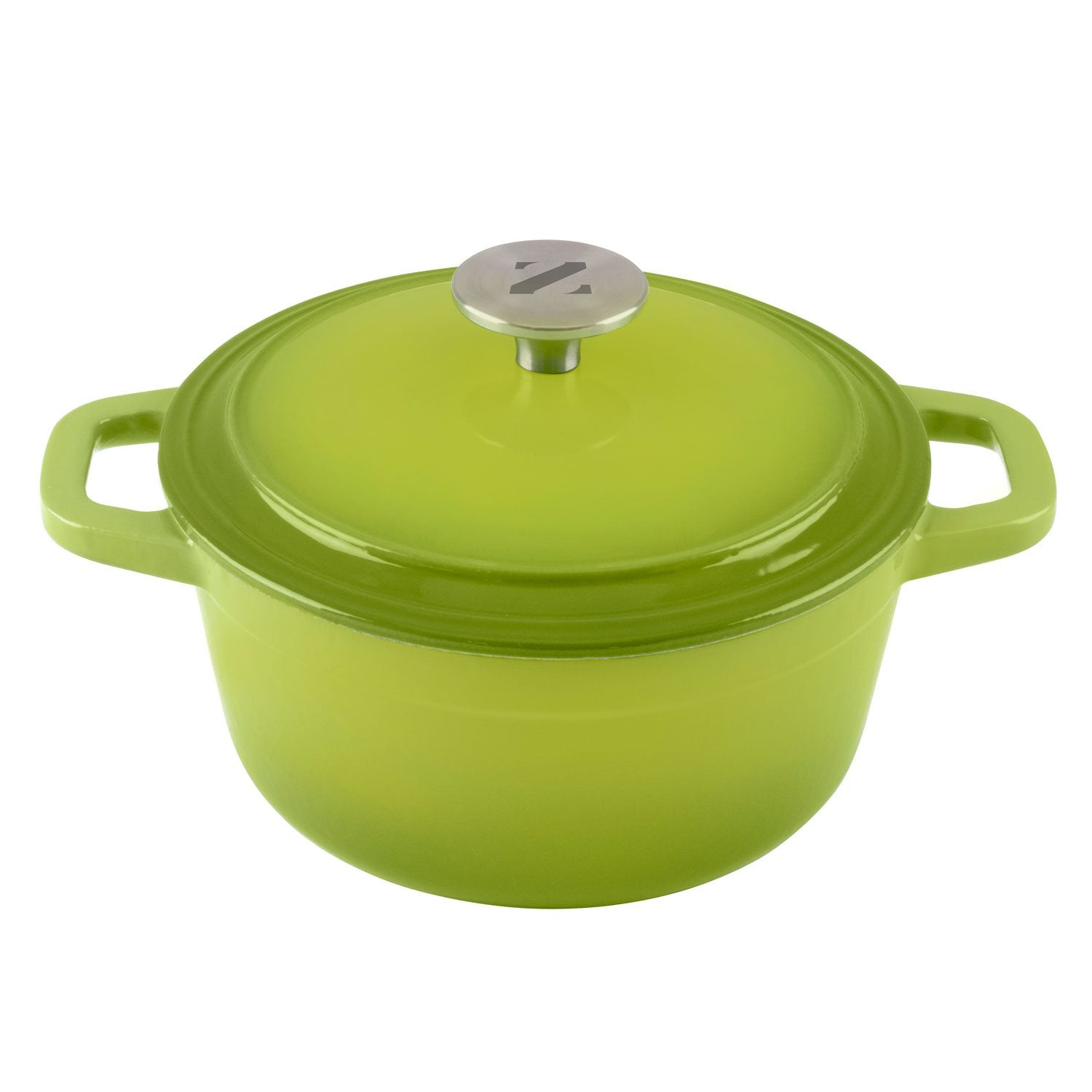 3-Quart Enameled Cast Iron Casserole Dish with Lid - Zelancio.com